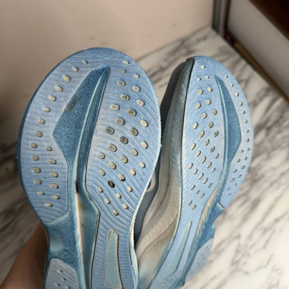 Hoka One One Mach 6 Womens Size 6.5 Blue Athletic Running Shoes Sneakers Comfort